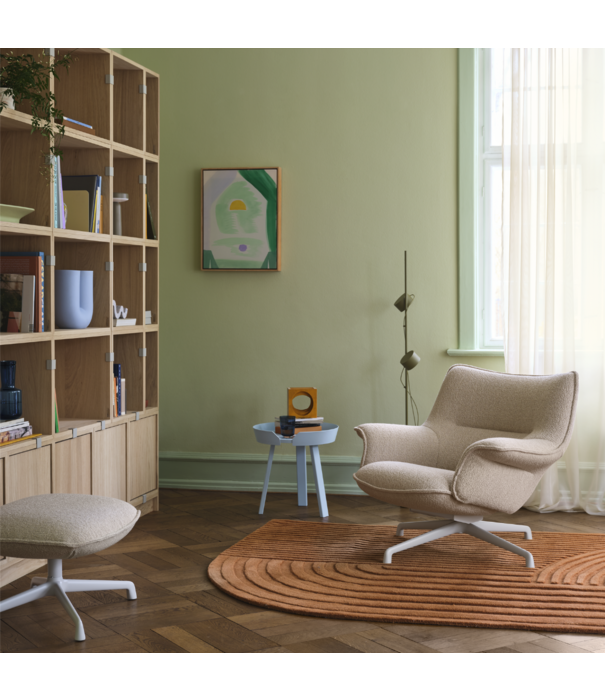 Muuto  Muuto - Doze Lounge Stoel Low, tube voet