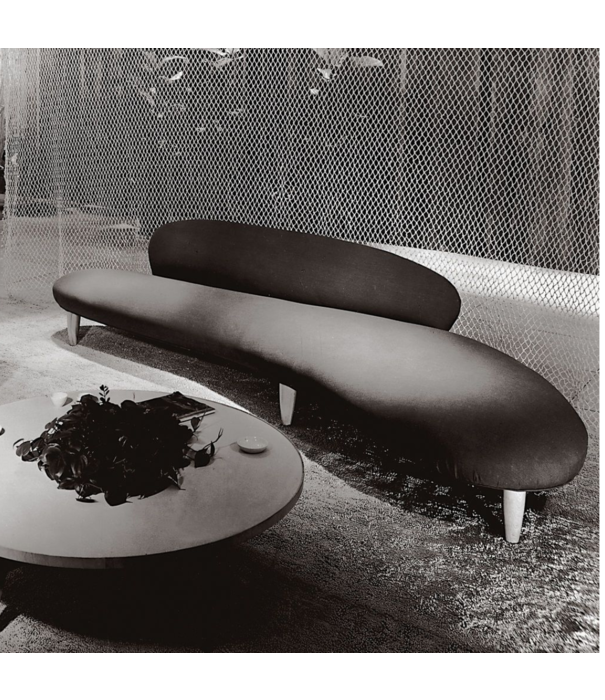 Vitra  Vitra Freeform Sofa Credo pale rose-cognac, maple legs