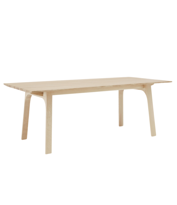 Muuto Earnest Extendable Table oiled oak 205 x 100