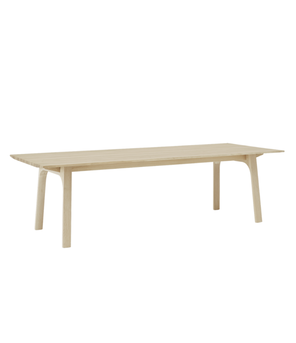 Muuto Earnest Extendable Table oiled oak 260 x 100
