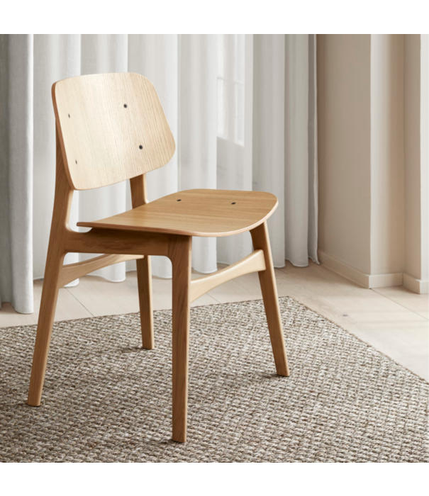 Fredericia  Fredericia - Model 3050 Søborg Chair Wood Base