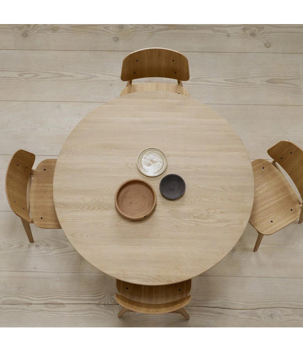 Fredericia  Model 3050 Søborg wood base chair wooden seat
