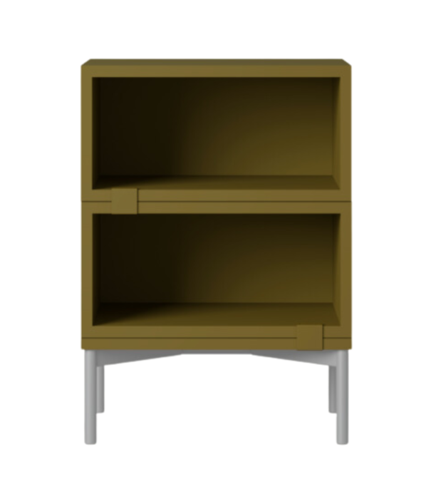 Muuto  Muuto Stacked Storage System -  Stacked Bedside Table configuration 1