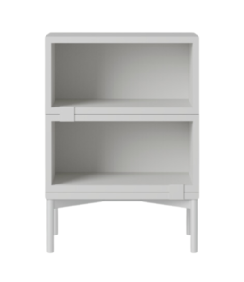 Muuto -  Stacked Bedside Table configuration 1
