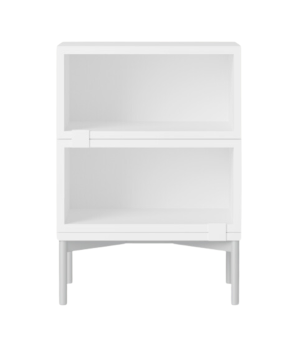 Muuto  Muuto Stacked Storage System -  Stacked Bedside Table configuration 1