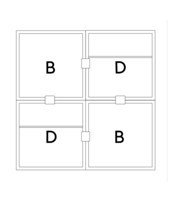 Muuto Muuto Stacked Hallway Storage configuration 4