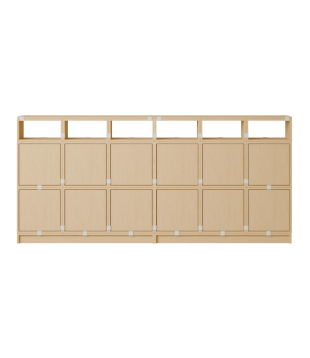 Muuto  Muuto Stacked Storage System -  Stacked Dressoir configuratie 1