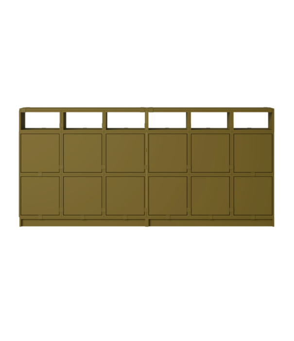 Muuto  Muuto Stacked Storage System -  Stacked Dressoir configuratie 1