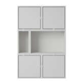 Muuto Stacked Storage System -  Stacked Sideboard configuration 4