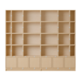 Muuto Stacked Storage System -  Stacked Boekenkast configuratie 1