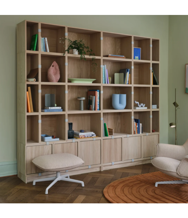 Muuto  Muuto Stacked Storage System -  Stacked Boekenkast configuratie 2