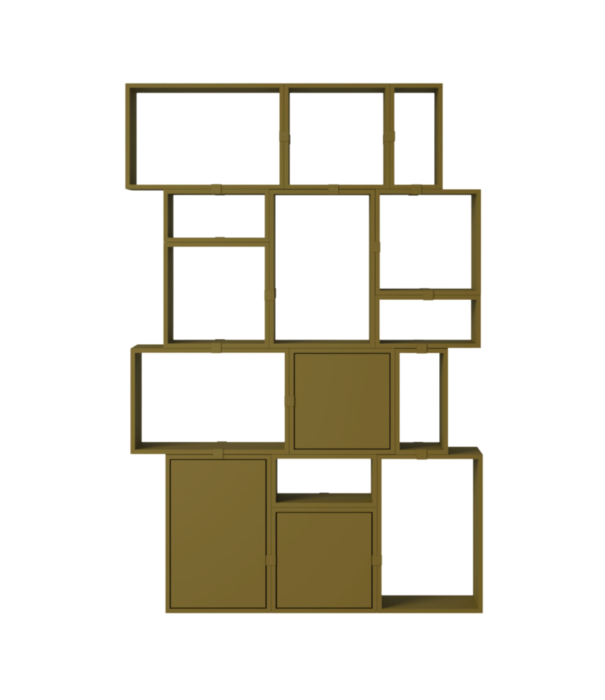 Muuto  Muuto Stacked Storage System -  Stacked Boekenkast configuratie 2