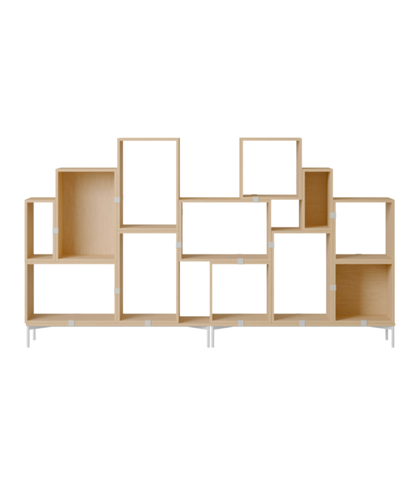 Muuto  Muuto Stacked Storage System -  Stacked Boekenkast configuratie 3