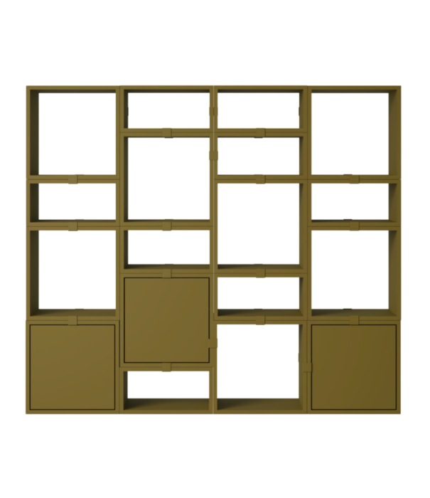 Muuto  Muuto Stacked Storage System -  Stacked Boekenkast configuratie 4