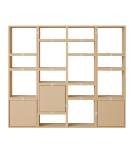 Muuto -  Stacked Bookcase configuration 4