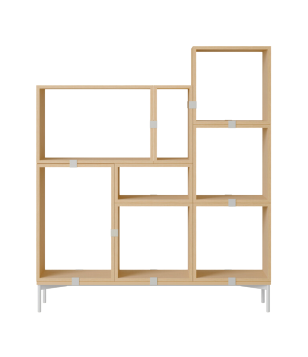 Muuto  Muuto Stacked Storage System -  Stacked Bookcase configuration 5