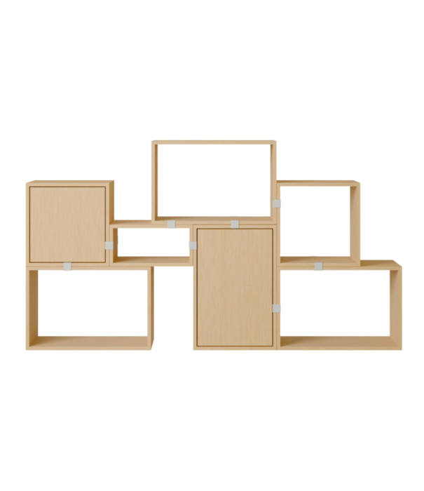 Muuto  Muuto Stacked Storage System -  Stacked Boekenkast configuratie 6