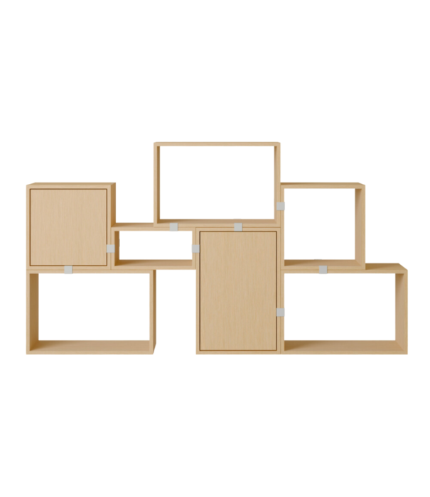 Muuto  Muuto Stacked Storage System -  Stacked Bookcase configuration 6