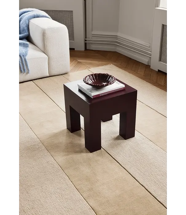 Layered  Layered Stripe Grande Rug almond