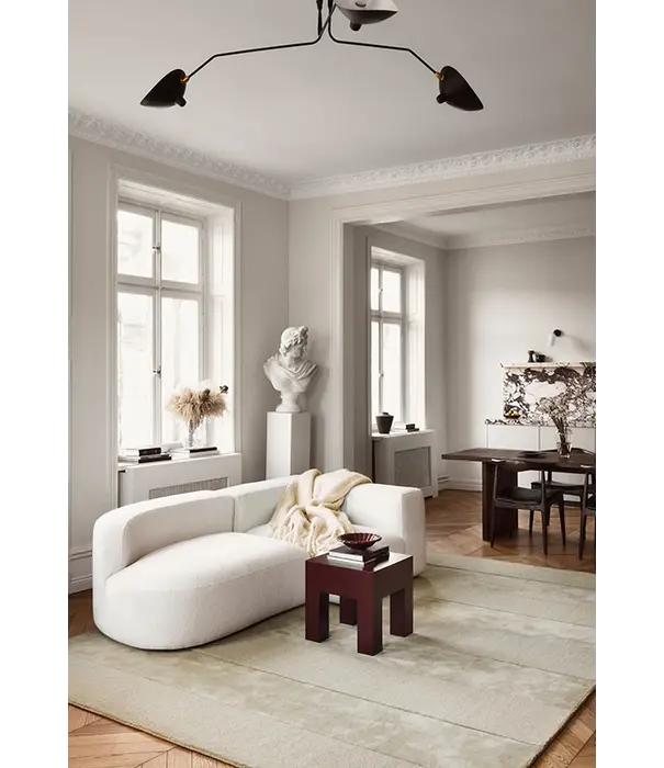 Layered  Layered Stripe Grande Rug pistachio