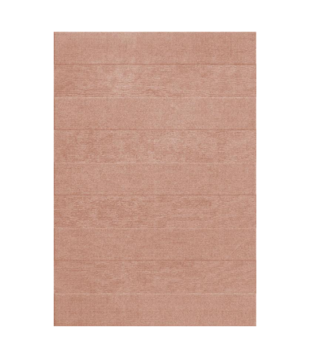 Layered Stripe Grande Rug coral