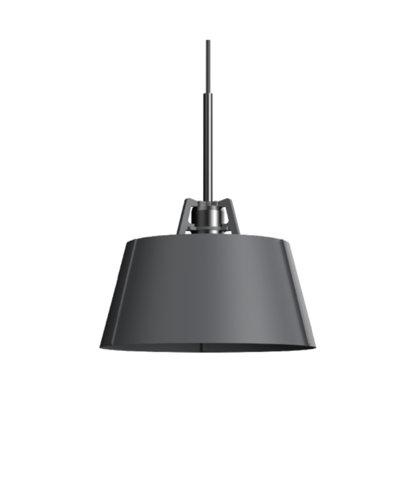 Tonone  Bella hanglamp, zwart aluminium fitting