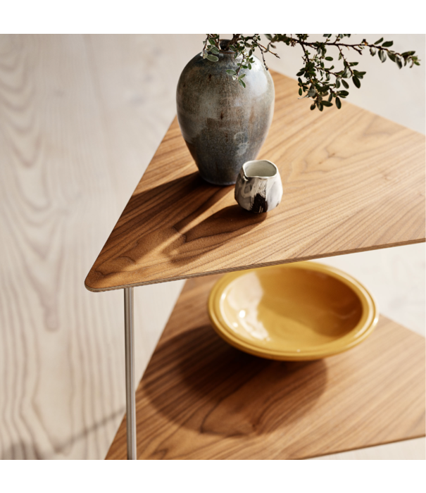 Fritz Hansen Fritz Hansen - AJ Trolley walnut, stainless steel base