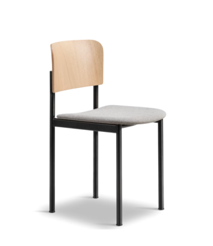 Fredericia - Plan Chair - seat upholstered