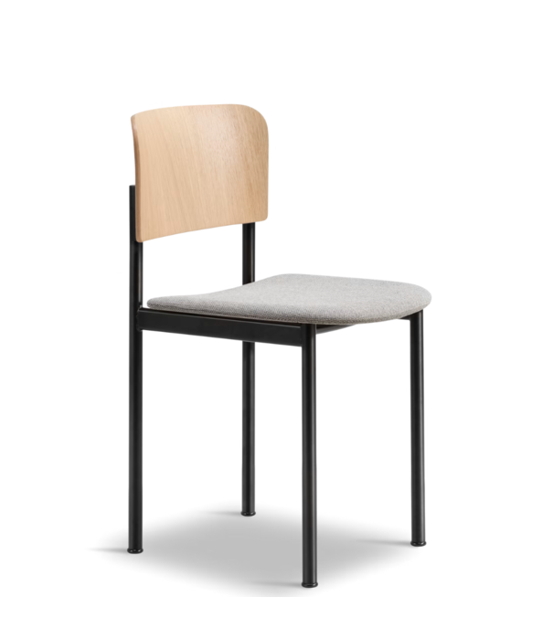 Fredericia  Model 3413 Plan Chair seat upholstered