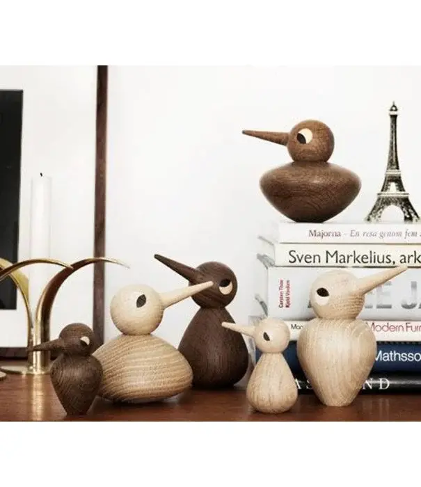 Architectmade  Bird Chubby gerookt eiken
