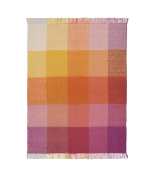 Finarte - Apricot Wool Cashmere Throw