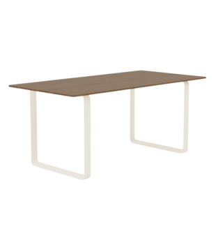 Muuto - 70/70 Dining Table solid smoked oak, sand