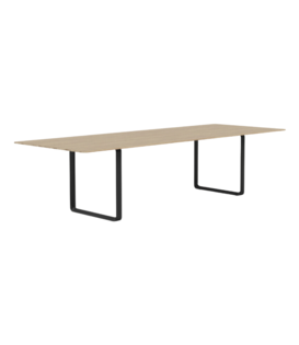 70/70 Eettafel massief eiken 295 x 108