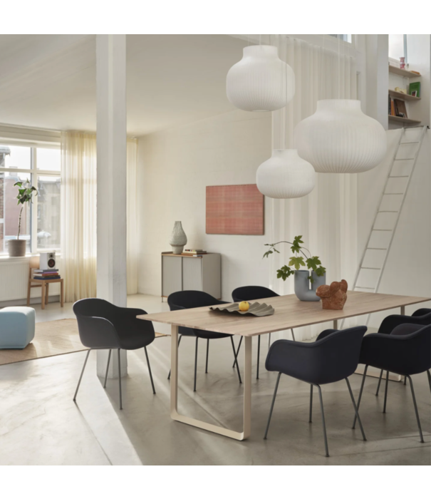 Muuto 70/70 Eettafel massief eiken 255 x 108