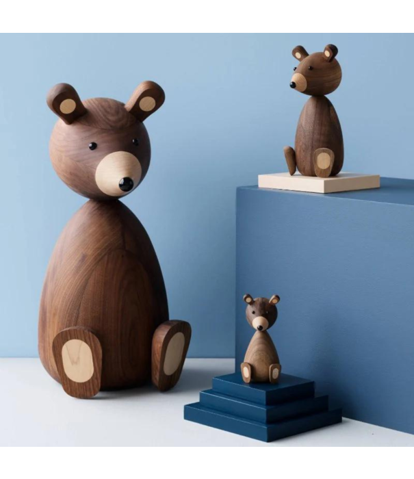 Lucie Kaas  Baby Bear,  American Walnut