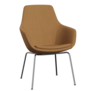 Fritz Hansen - Model 3201 Little Giraffe Chair, tube base