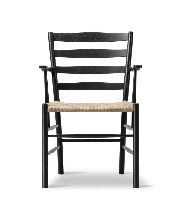 Fredericia  Fredericia Model 3208 Klint Armchair black oak
