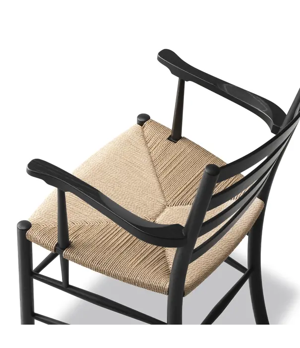 Fredericia  Fredericia Model 3208 Klint Armchair black oak