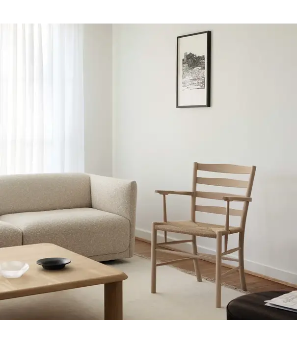 Fredericia  Fredericia Model 3208 Klint Armchair black oak