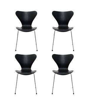 Fritz Hansen - Series 7 Dining Chair colored ash / set of 4