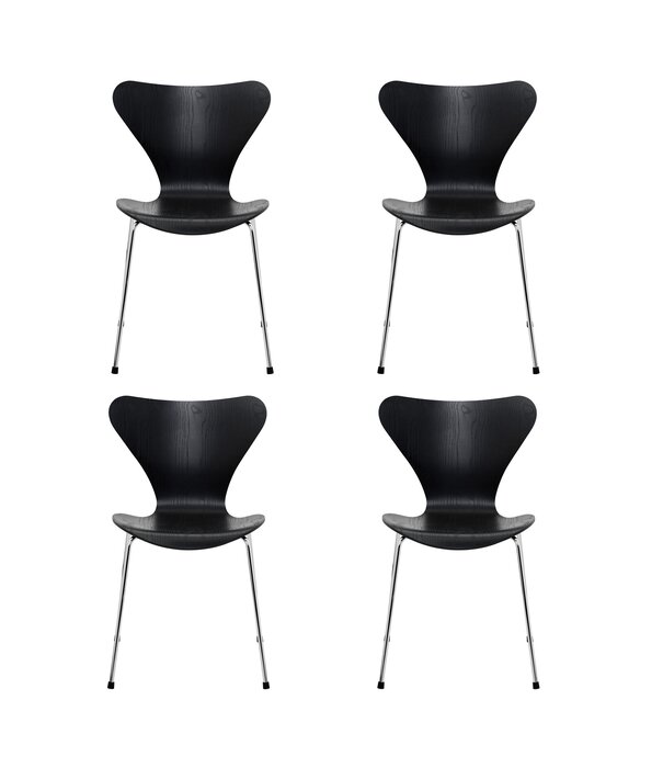 Fritz Hansen Fritz Hansen - Series 7 Chair colored ash, set of 4