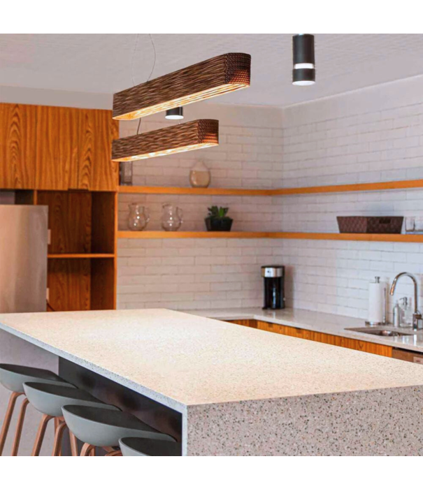 Graypants  Graypants Scraplights Hewn Linear 48 8 Suspension LED