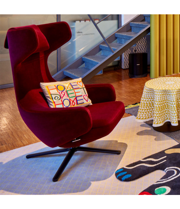 Vitra  Vitra Embroidered Pillows,  Home Sweet Home Cushion