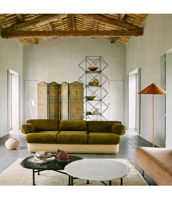 Gubi  Grossman Collection,   Gräshoppa Floor Lamp alabaster white glossy
