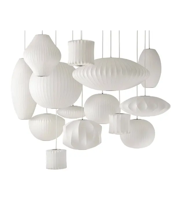 Hay  Nelson Propeller Bubble Pendant Medium Off White