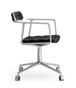 Vipp - 452 Swivel Chair with castors