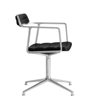 Vipp - 452 Swivel Chair  with gliders