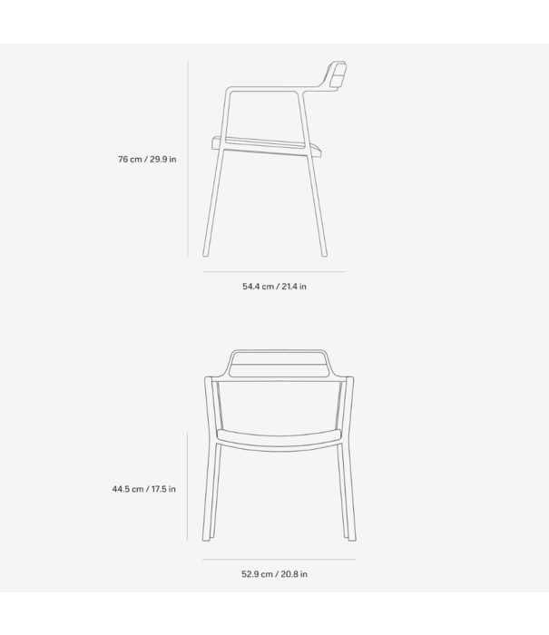 Vipp  Vipp 451 Dining Chair leather, polished aluminium base