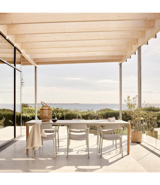 Vipp  711 Open Air Chair Meadow , light grey frame
