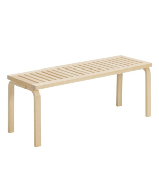 Artek 153A Bench birch, slatted top